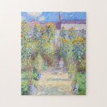 The Artist's Garden at Vétheuil by Claude Monet Jigsaw Puzzle<br><div class="desc">The Artist's Garden at Vétheuil
by Claude Monet</div>