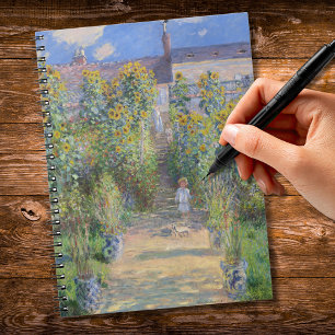 The Artist's Garden at Vétheuil, Monet Notebook