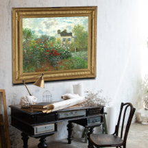 The Artist's Garden in Argenteuil by Claude Monet