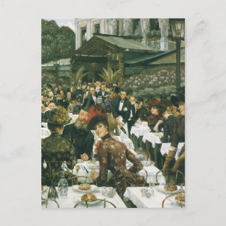 The Artist's Ladies by James Tissot, Vintage Art Postcard