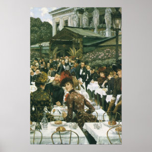 The Artist's Ladies by James Tissot, Vintage Art Poster