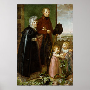 The Artist's Parents, 1806 Poster