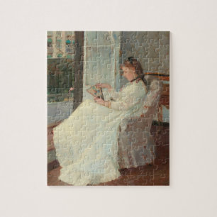 The Artist's Sister at a Window, 1869 Jigsaw Puzzle