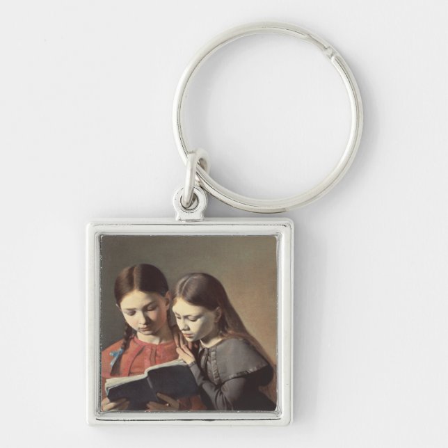 The Artist's Sisters Signe and Henriette Key Ring (Front)