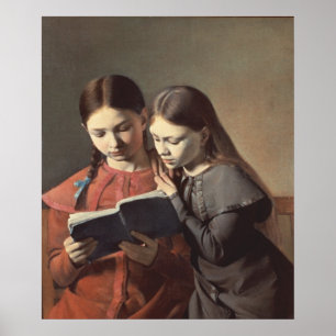 The Artist's Sisters Signe and Henriette Poster