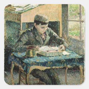 The Artist's Son, 1893 (oil on canvas) Square Sticker