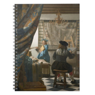 The Artist's Studio, c.1665-66 (oil on canvas) Notebook