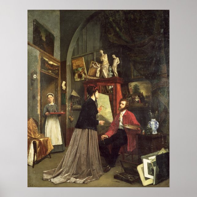 The Artist's Studio Poster (Front)