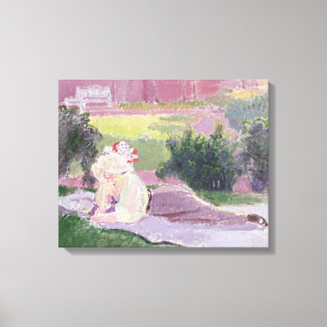 The Artist's wife Canvas Print (Front)