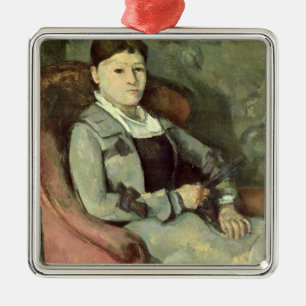 The Artist's Wife in an Armchair, c.1867 Metal Tree Decoration