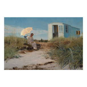 The Artist's Wife with the Family Caravan 1911 Poster