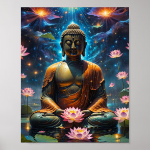 The Ascended Master Buddha Poster