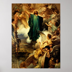 The Ascension, 1879 by Gustave Dore Poster