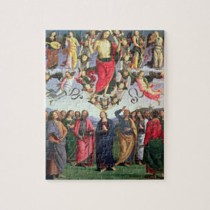The Ascension of Christ, 1495-98 (oil on panel) Jigsaw Puzzle