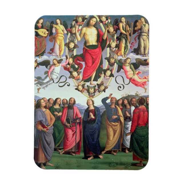 The Ascension of Christ, 1495-98 (oil on panel) Magnet (Vertical)