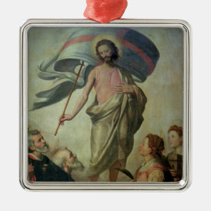 The Ascension of Christ, 1595 (oil on panel) Metal Tree Decoration