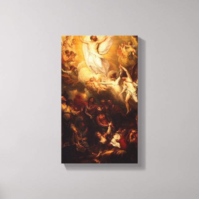 The Ascension of Christ Canvas Print (Front)