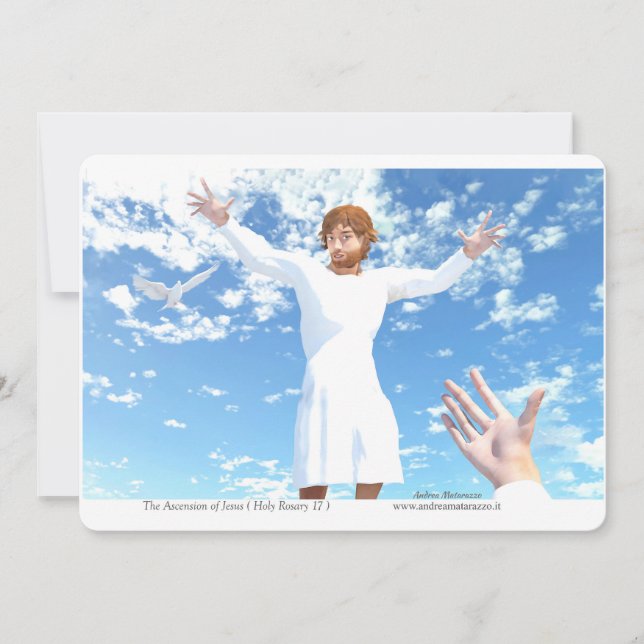 The Ascension of Jesus Invitation (Front)