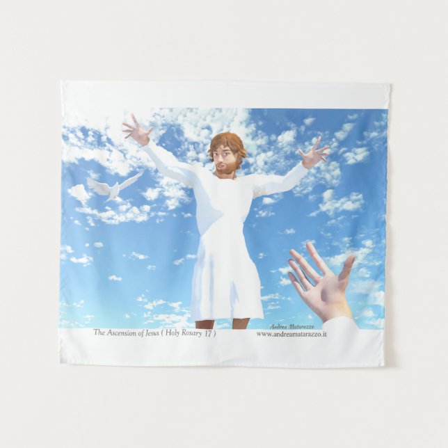 The Ascension of Jesus Tapestry (Front (Horizontal))