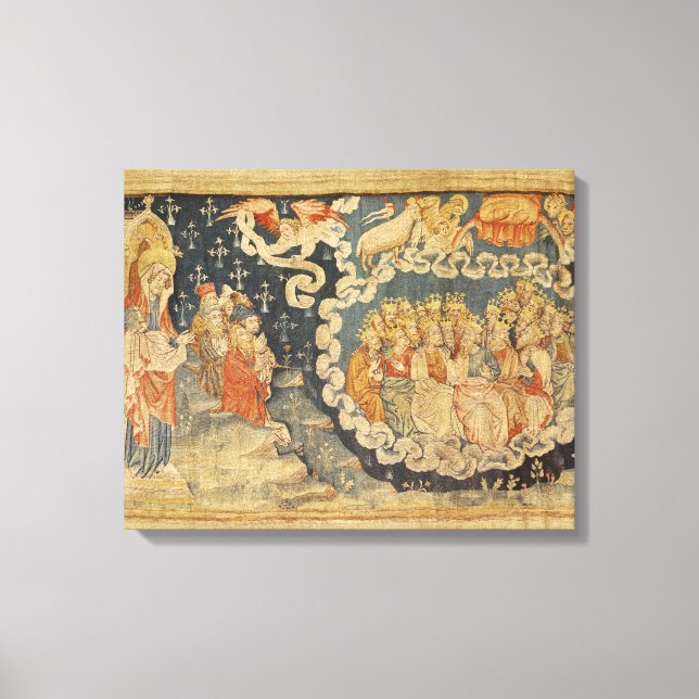 The Ascension of the Lamb Canvas Print (Front)