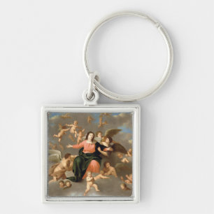The Ascension of the Virgin Key Ring