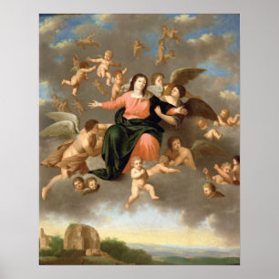 The Ascension of the Virgin Poster