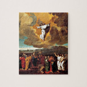 The Ascension - Painting by John Singleton Copley Jigsaw Puzzle