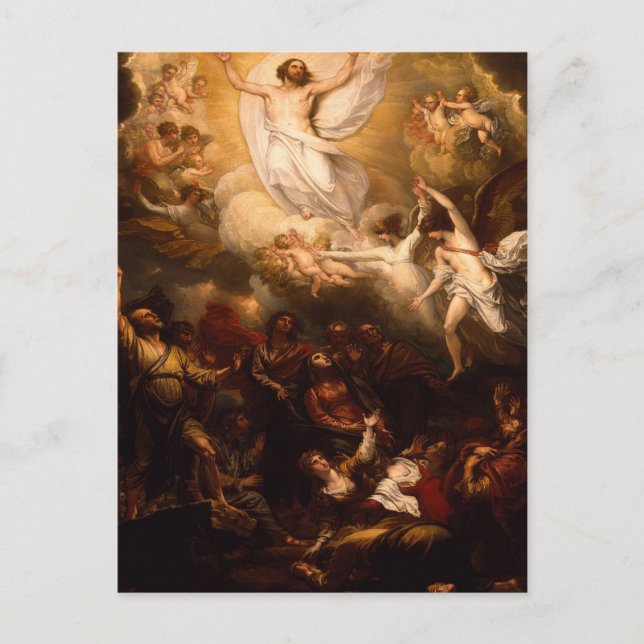 'The Ascension' Postcard (Front)