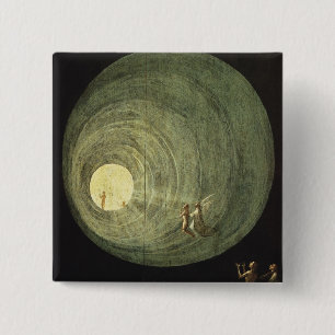 The Ascent of the Blessed 15 Cm Square Badge