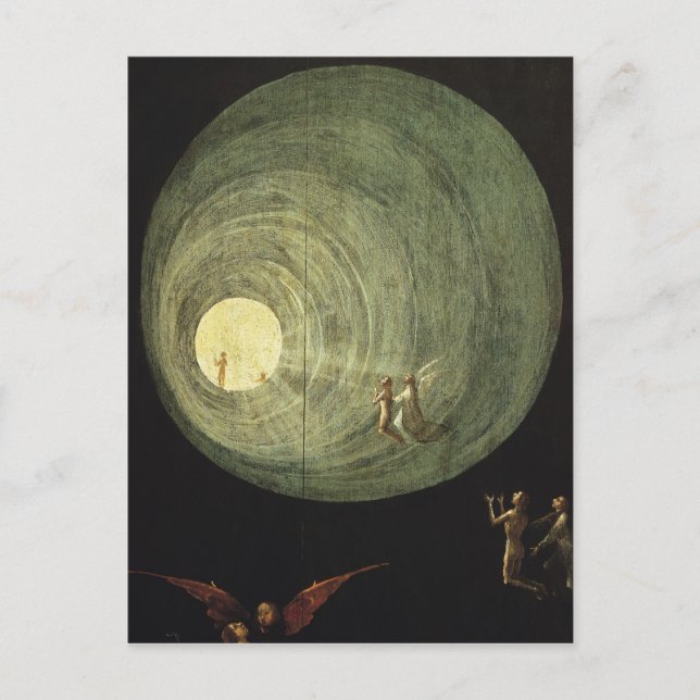 The Ascent of the Blessed Postcard (Front)