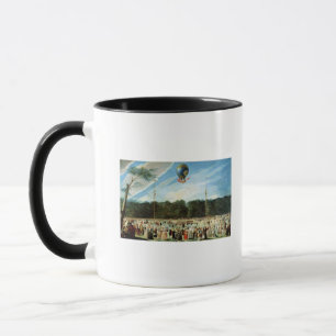 The Ascent of the Montgolfier Balloon at Mug
