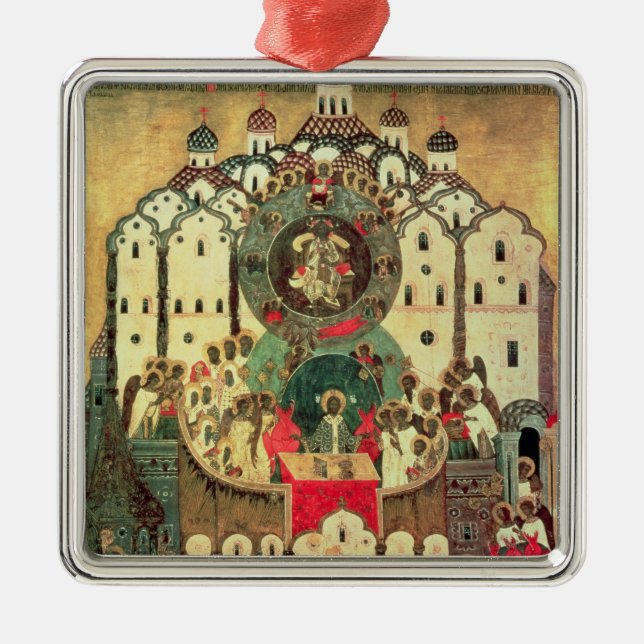 The Assembly of Angels Metal Tree Decoration (Front)