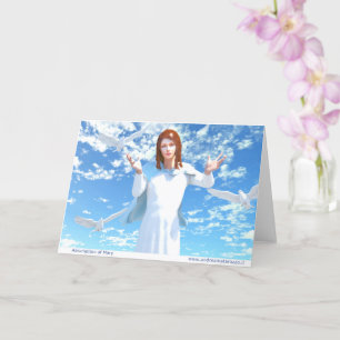 The Assumption of Mary into Heaven Card