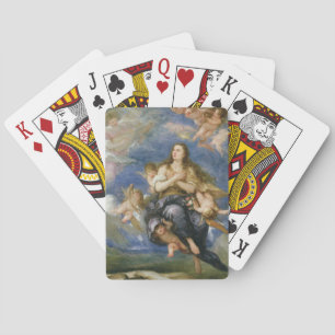The Assumption of Mary Magdalene (oil on canvas) Playing Cards