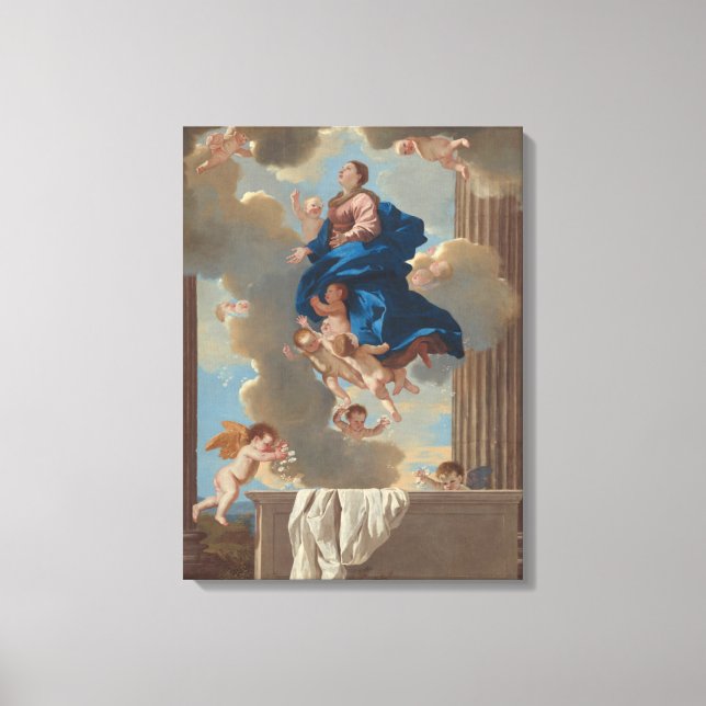 The Assumption of the Virgin Canvas Print (Front)