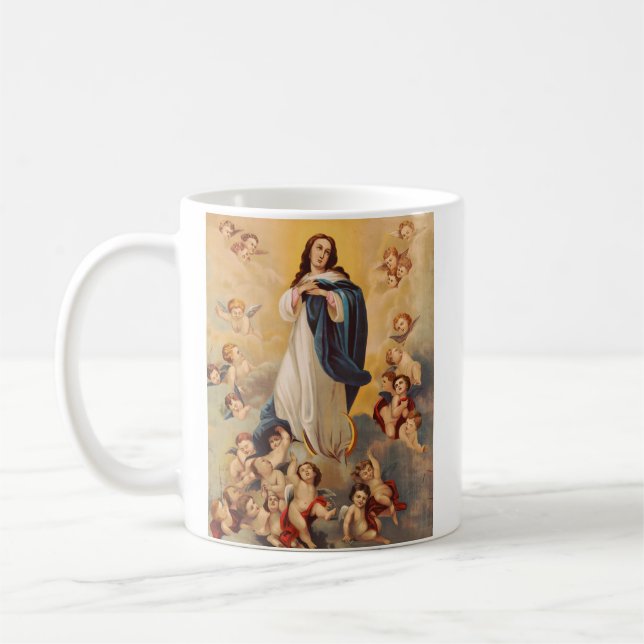 The Assumption of the Virgin Mary Coffee Mug (Left)