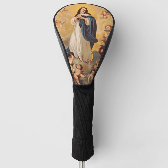 The Assumption of the Virgin Mary Golf Head Cover (Front)