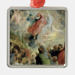 The Assumption of the Virgin Mary Metal Tree Decoration