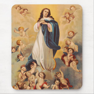 The Assumption of the Virgin Mary Mouse Mat
