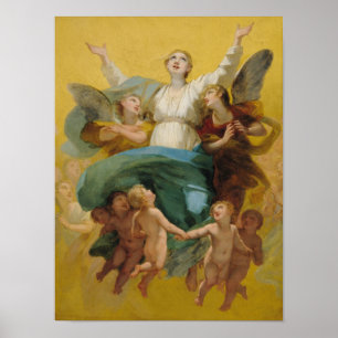 The Assumption of the Virgin Poster