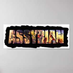 The Assyrian Word Poster