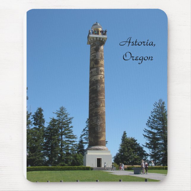 The Astoria Column Mouse Mat (Front)