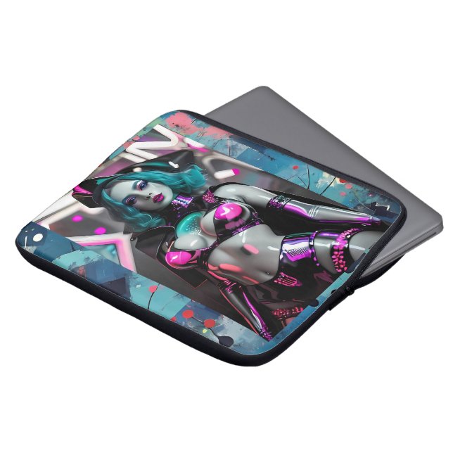 The Astro-Witch of Ceti-Alpha 4 Laptop Sleeve (Front Top)