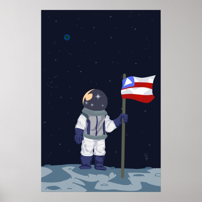 The astronaut poster (Front)