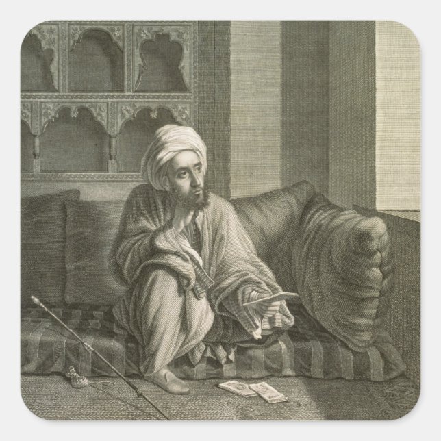 The Astronomer, from Volume II Costumes and Portra Square Sticker (Front)