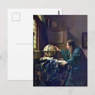 The Astronomer Johannes Vermeer Postcard