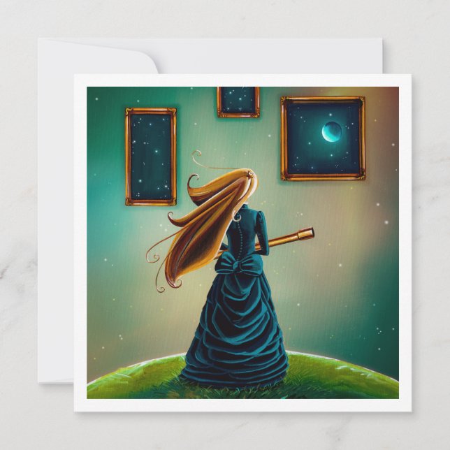 The Astronomer - Mini Print (Front)