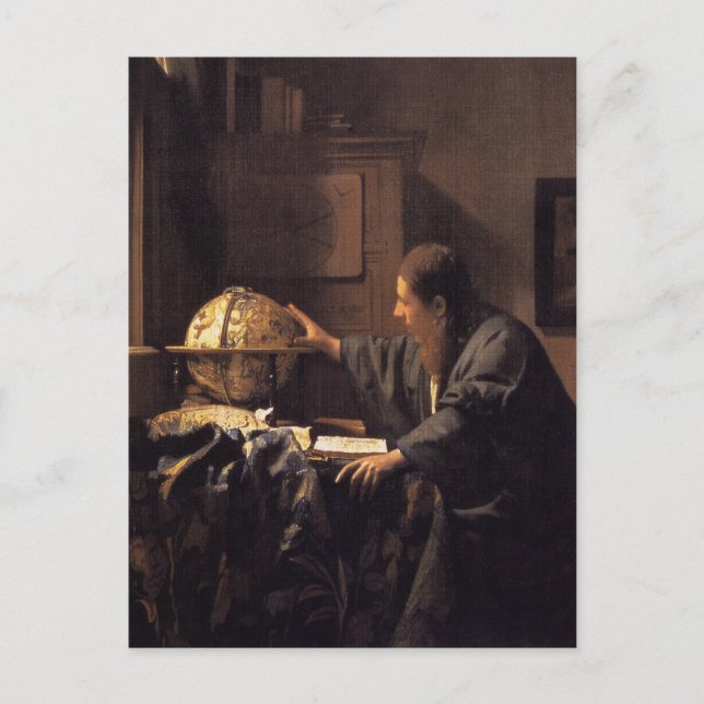 The Astronomer Postcard (Front)