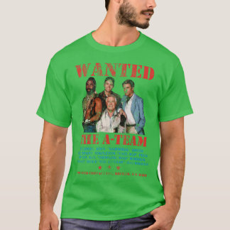 The ATeam Wanted Poster T-Shirt