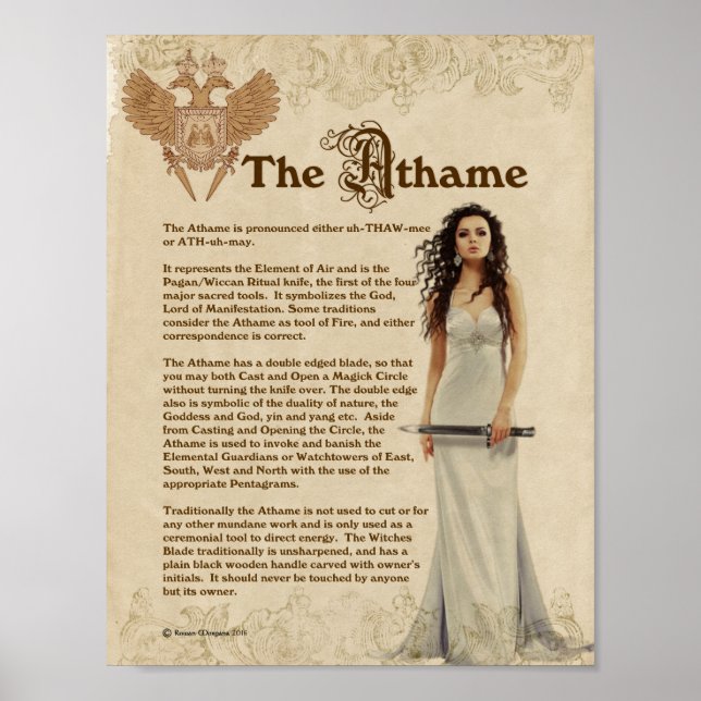 THE ATHAME POSTER (Front)